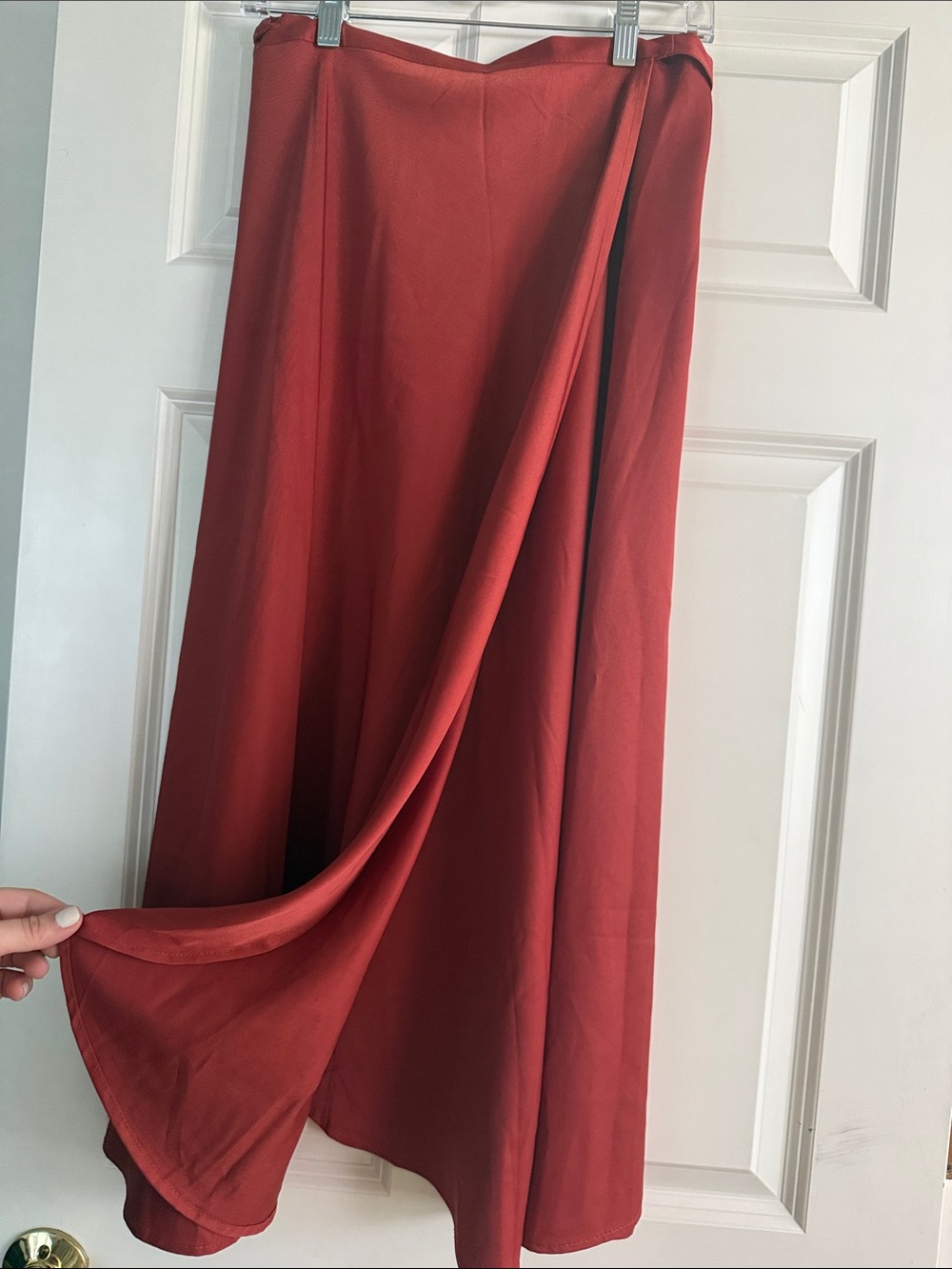 Midi Wrap Skirt - Picture 2 of 5